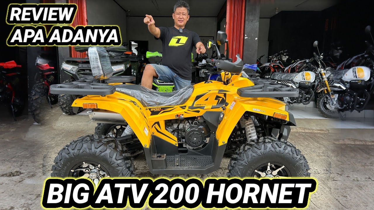 BIG ATV HORNET 200 REVIEW