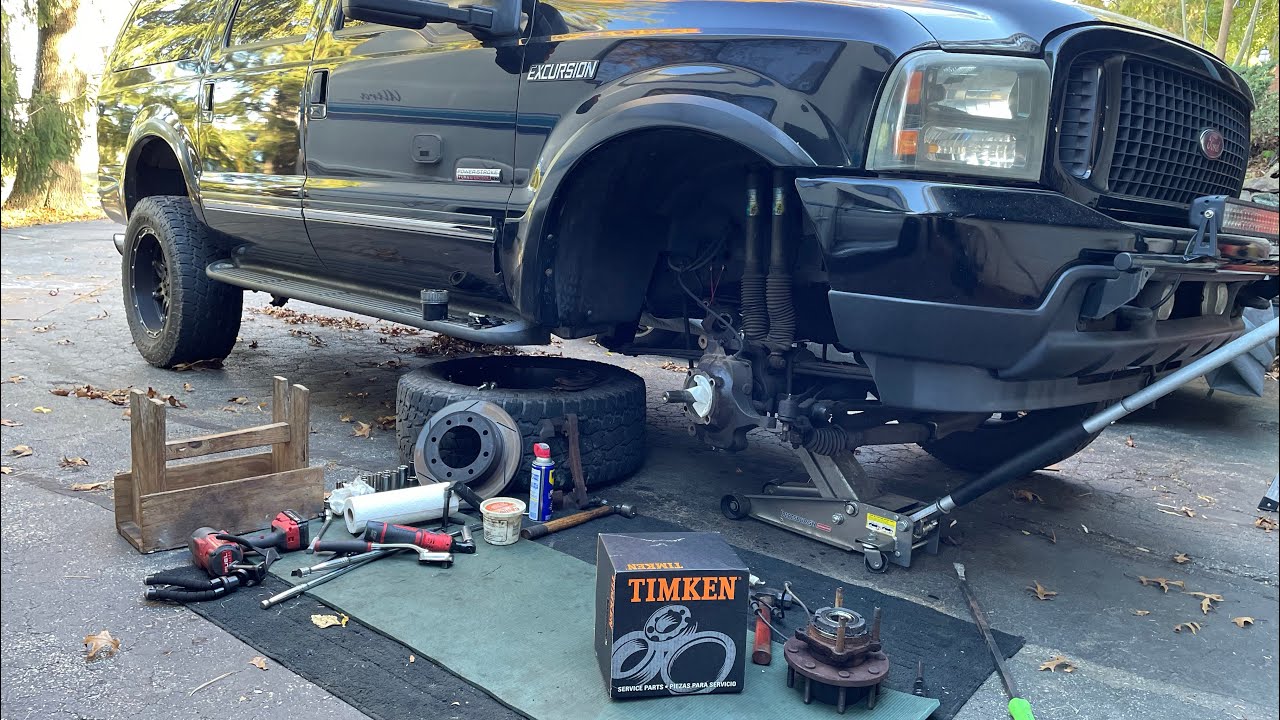 Ford Excursion / F250 - F550 1998-2004 Wheel Bearing Replacement