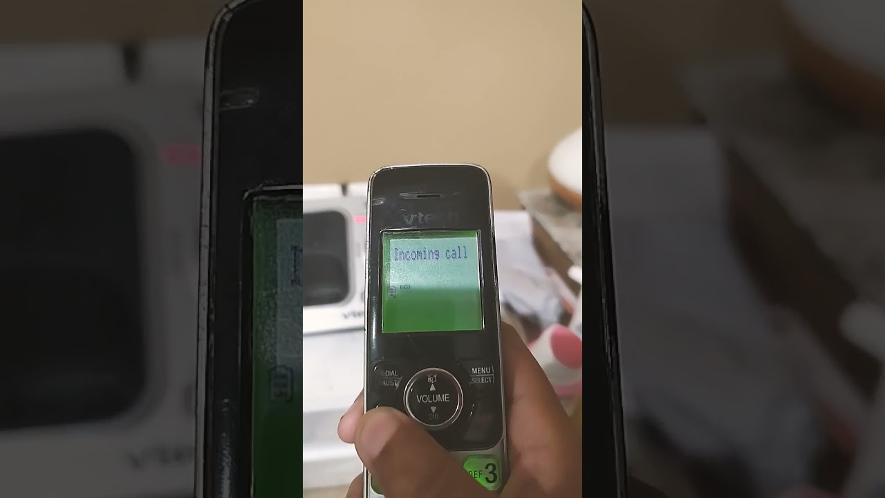 house phone ringing in the master bedroom