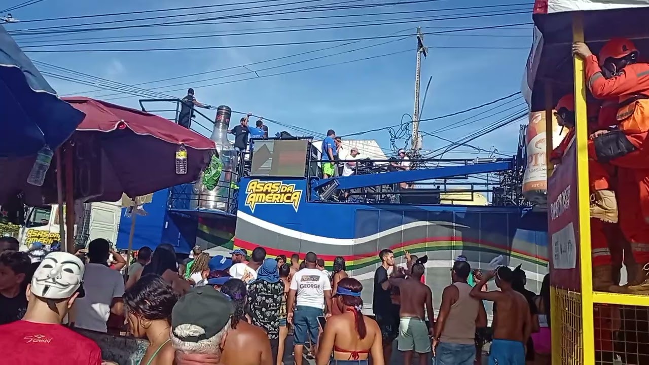 Trio e Banda @AsasdaAmerica  Nas virgens do Bairro Novo - Olinda Pe