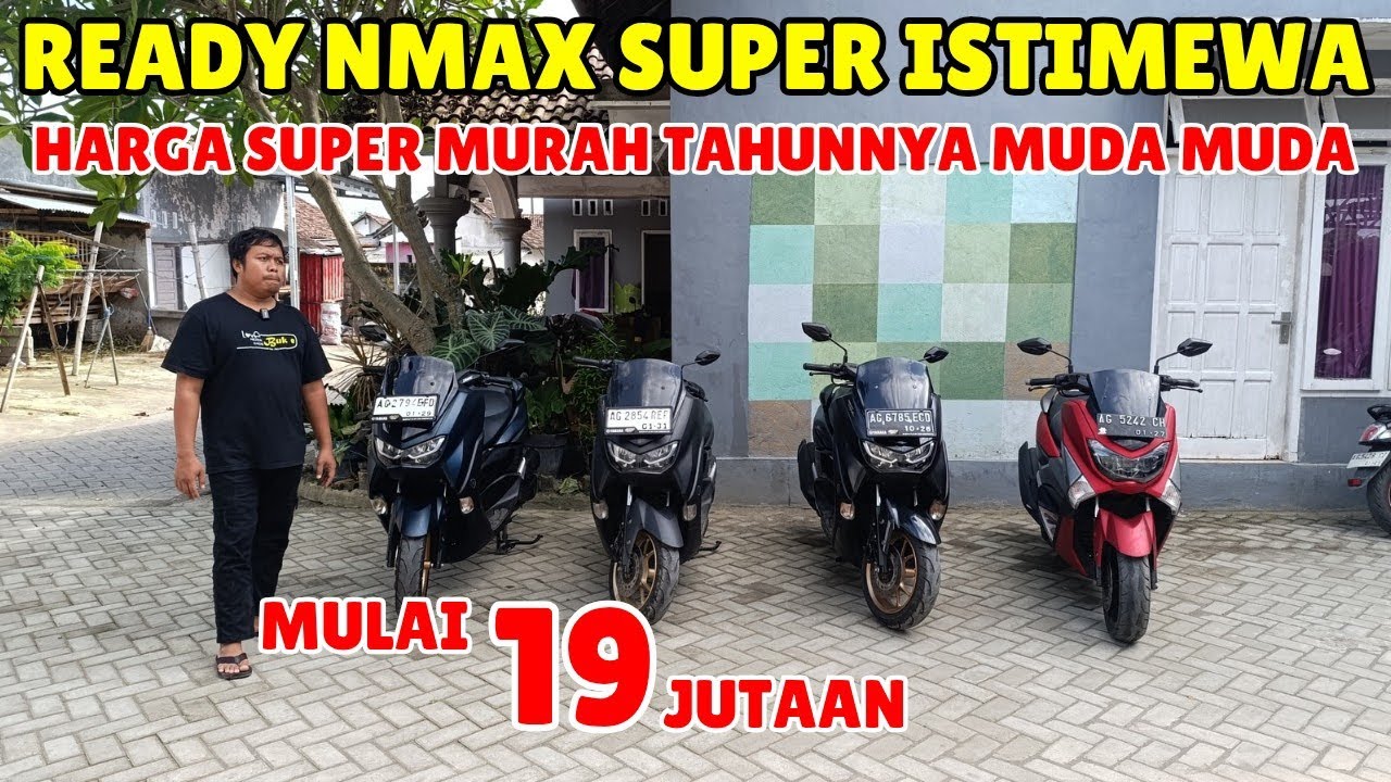 NMAX ISTIMEWA SUPER MURAH MULAI 19 JUTAAN SAJA