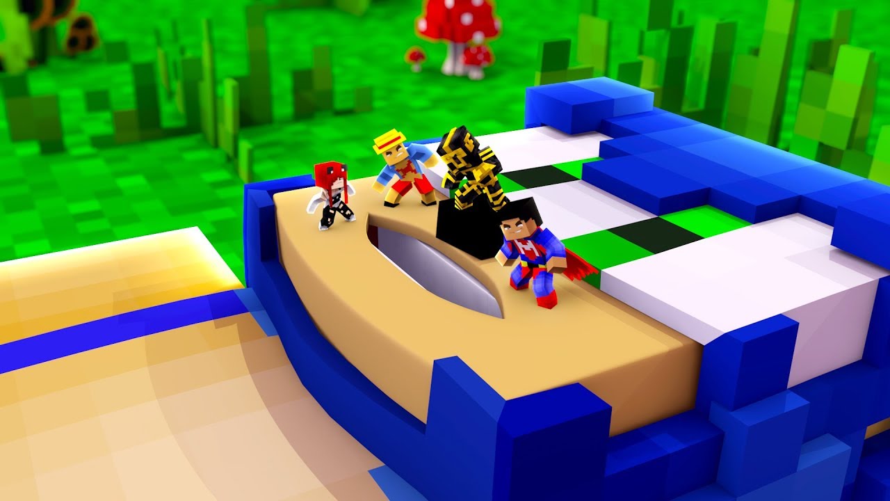 ENTRAMOS DENTRO DE SONIC EN MINECRAFT TROLL 😱