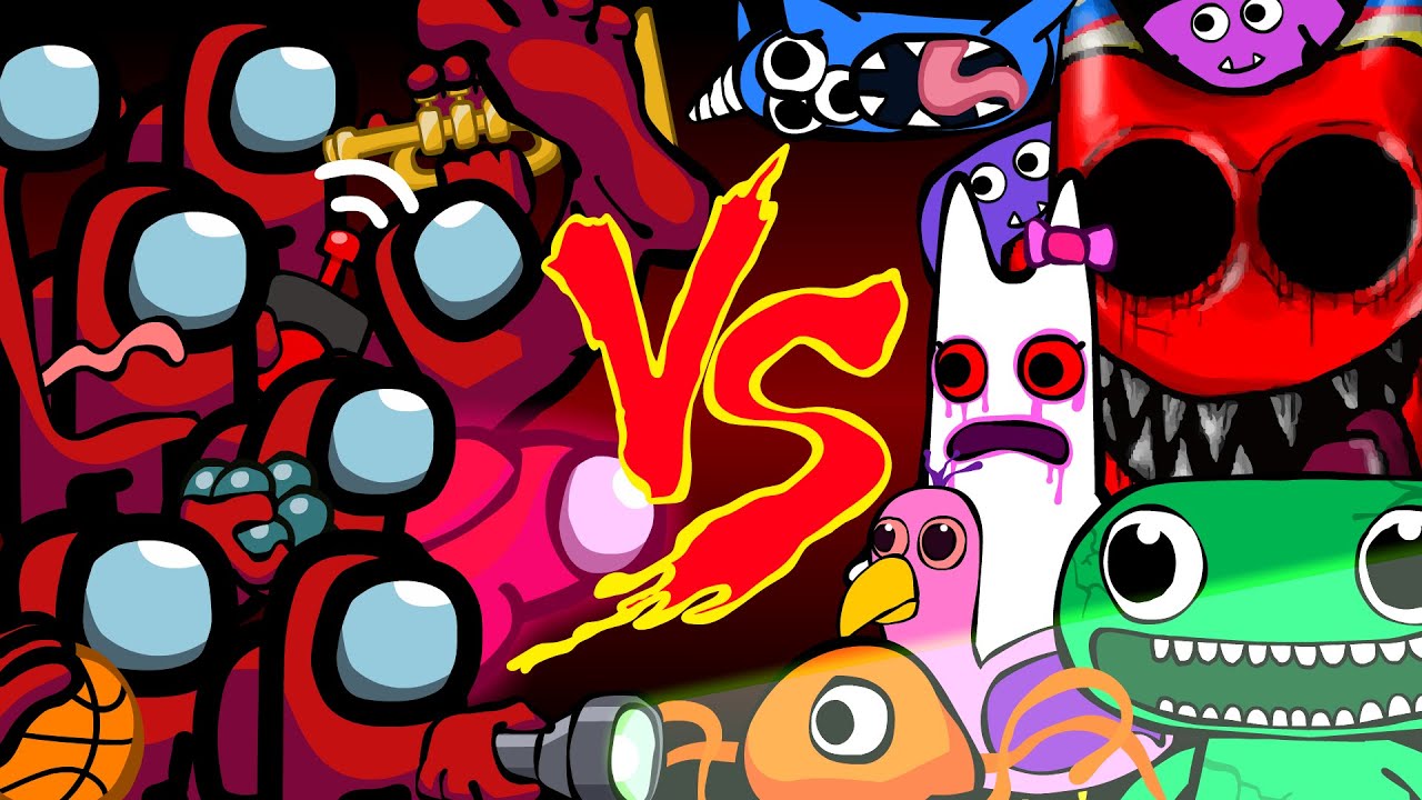 Mini Crewmate Kills Compilation #9 - Garten of BanBan Characters Collection