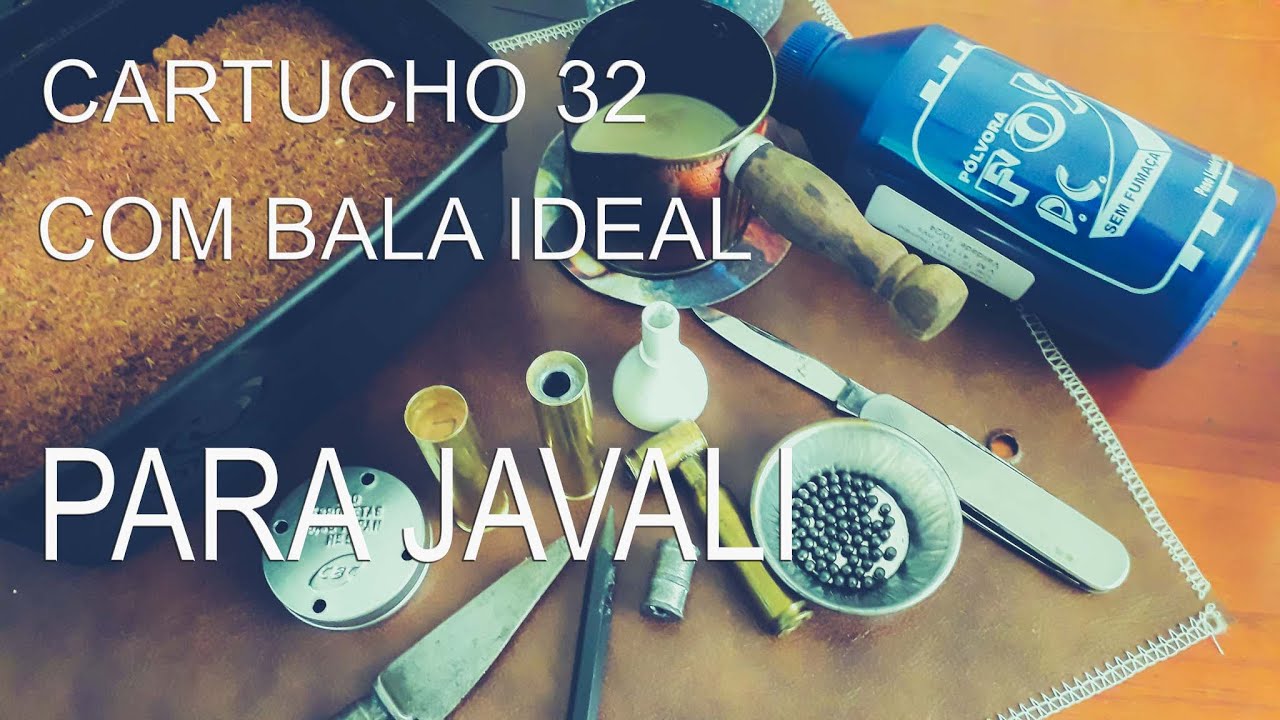 BALA IDEAL PRA JAVALI CALIBRE 32