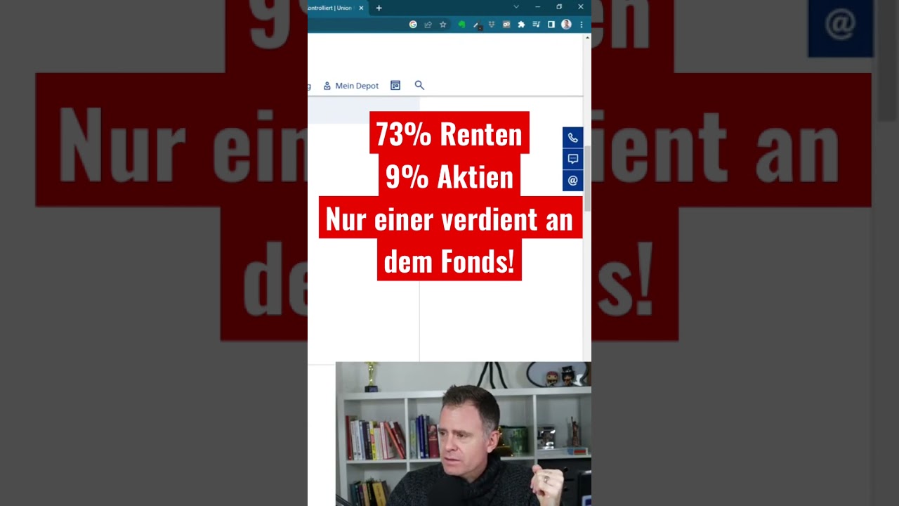 Privatfonds der Union Investment&hellip;nur einer verdient daran&hellip; #etf #finanzbildung #live