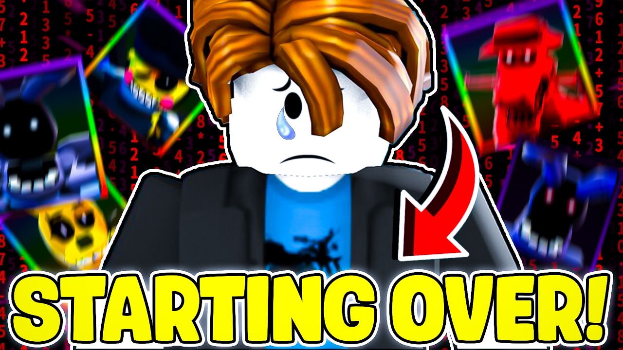 I Started Over As A NOOB With INSANE LUCK?! (Five Nights TD)