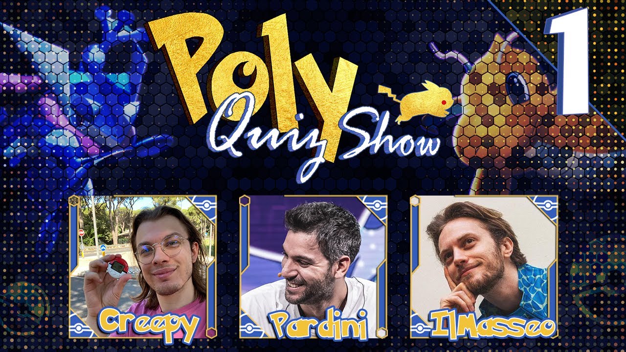 POLY QUIZ SHOW Pokémon Edition #1 ft. @Creepy @FrancescoPardini @ilMasseo