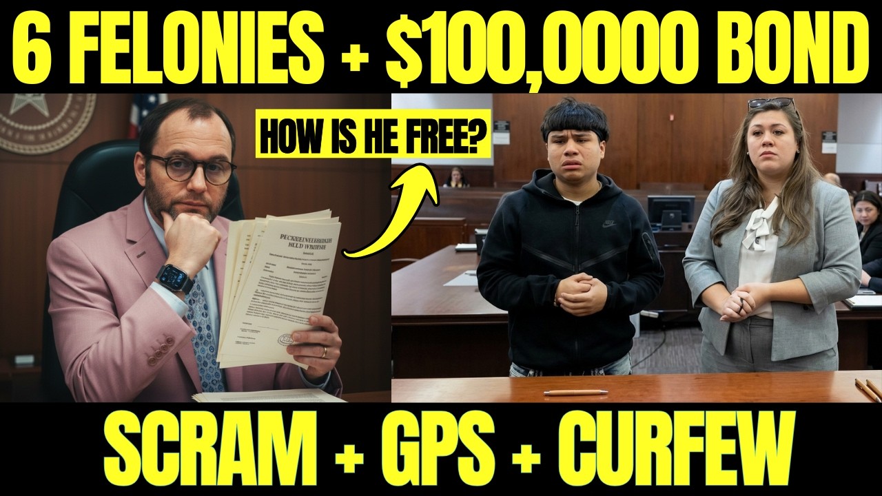 How Did He Bond Out? Judge Fleischer Can't Believe 6 Felonies, $100K Bond & Still Walking Free