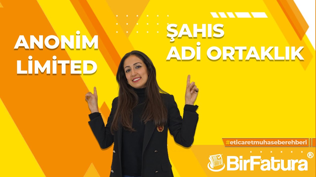 Gizem Kesilmiş ile Muhasebe Rehberi - E-Ticarette Hangi Şirket Türünü Seçmeliyiz?