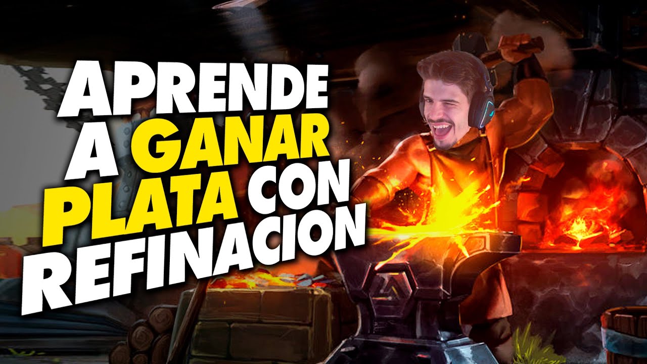COMO EMPEZAR A REFINAR Y GENERAR PLATA 🤑 🔥 Albion Online Español