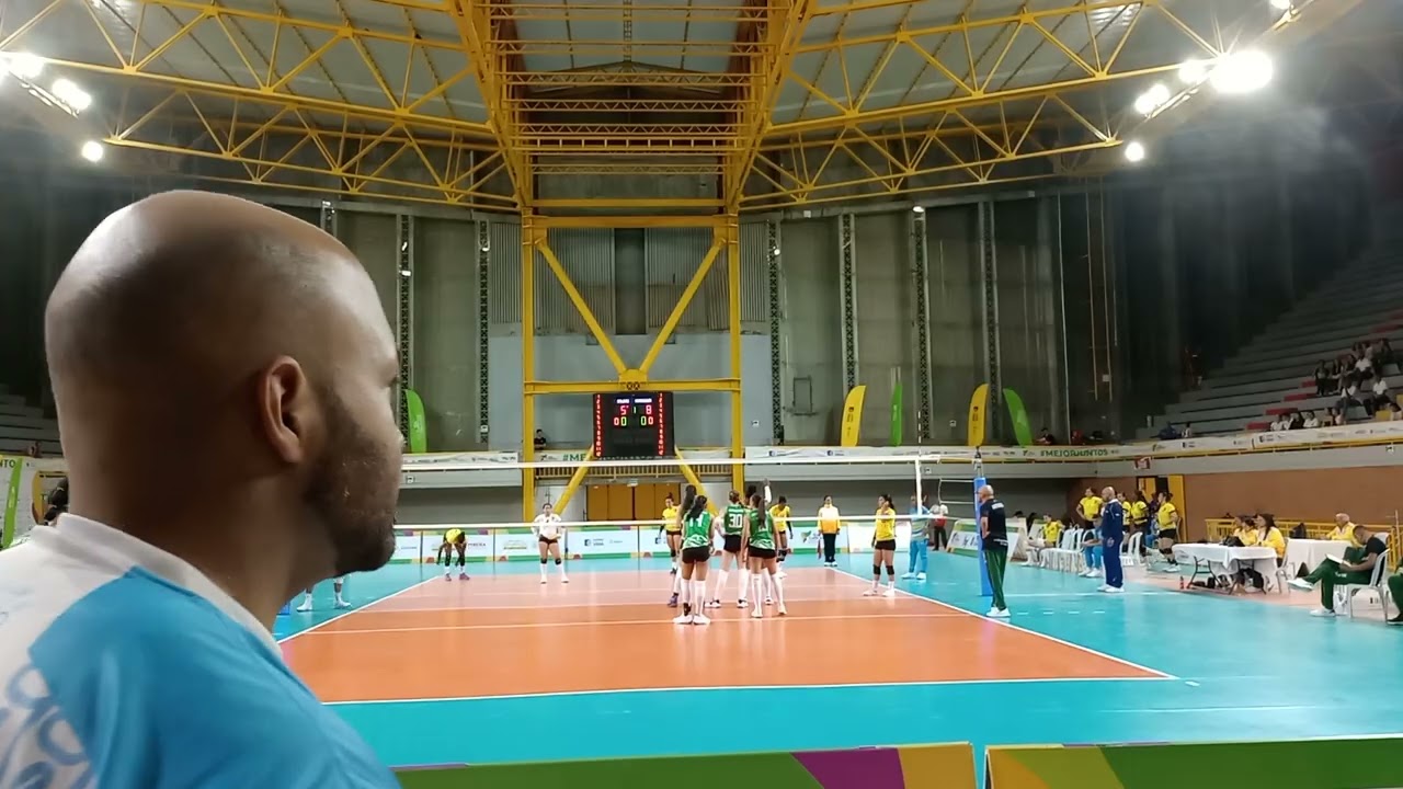 Antioquia Caldas. Voleibol Femenino. Juegos Deportivos Nacionales. Set 1