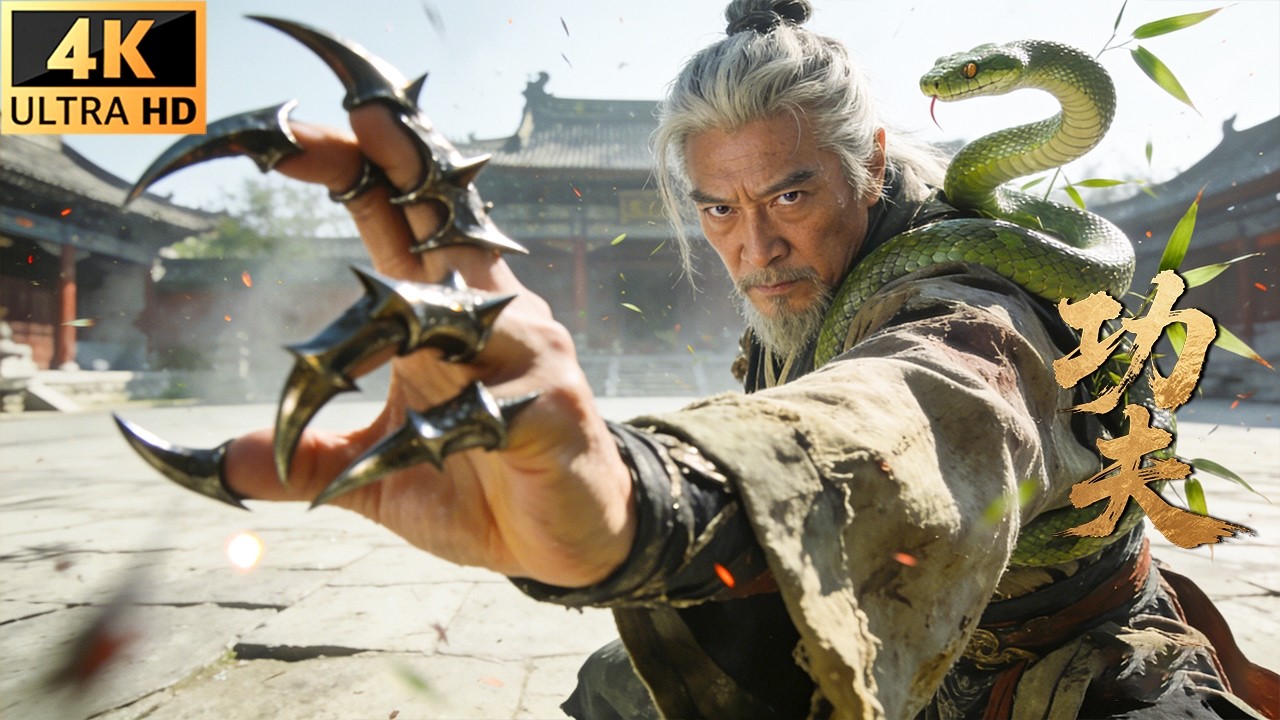 恶霸练成五毒掌称霸江湖，不起眼的小和尚轻挥衣袖，一招当场反杀！⚔️ 功夫 | Kung Fu | 武俠片| 动作