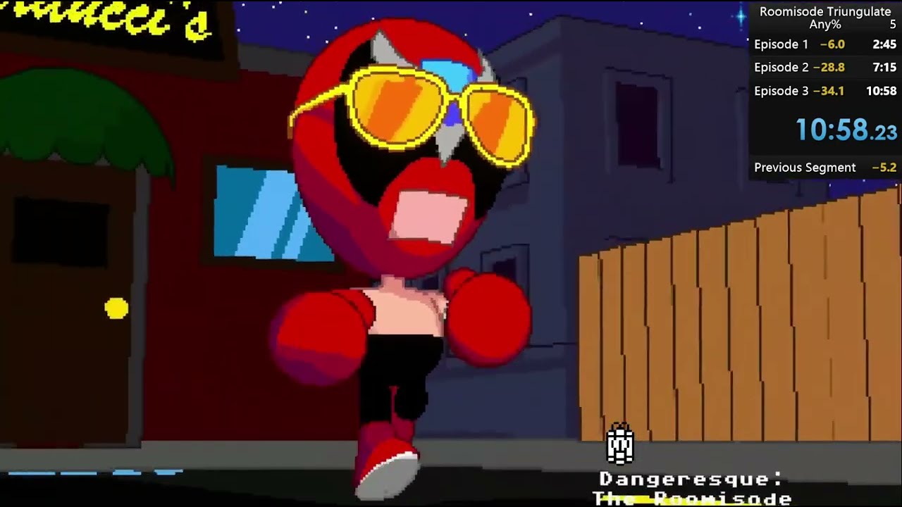 Dangeresque: The Roomisode Triungulate Any% - 10 mins, 58 secs (WR!)