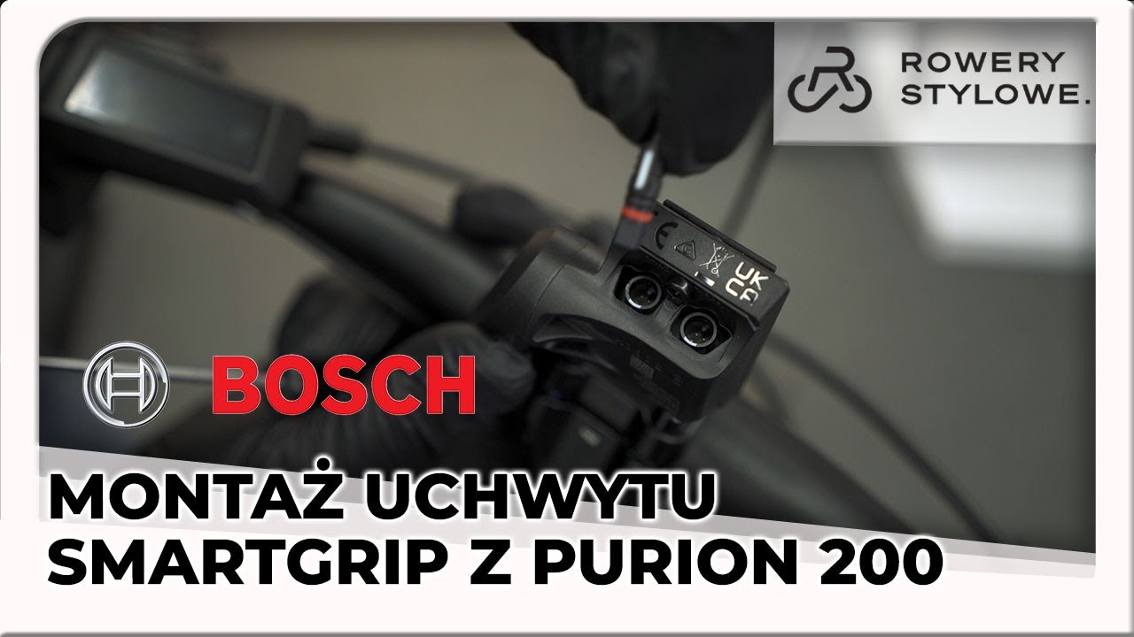 Jak zamontować Bosch Smartgrip z Purion 200 na rowerze elektrycznym z napędem Bosch