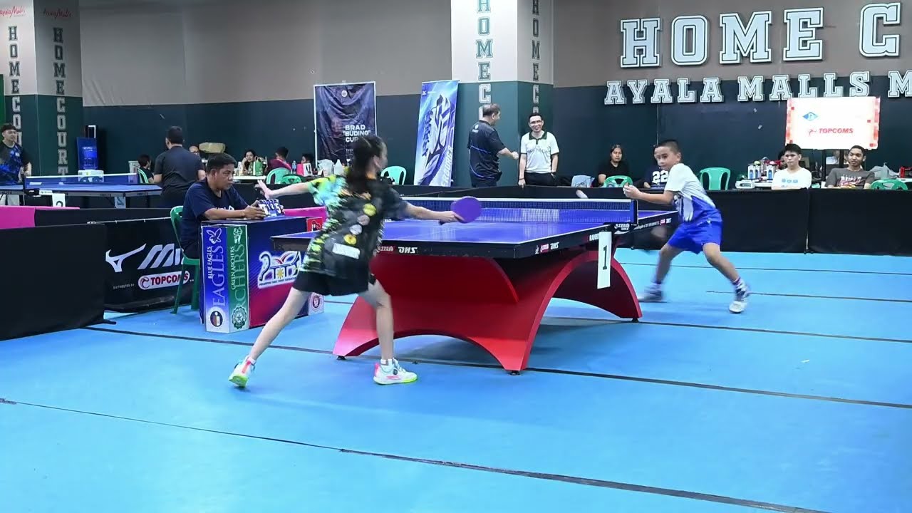 Finals 11U  Mixed| Yanyan vs Titus | Spin Score Smash 2025 | Homecourt Ayala Mall