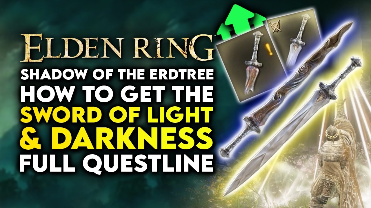 Elden Ring: Тень Эрдтри — как получить Меч Света и Меч Тьмы. Расположение оружия