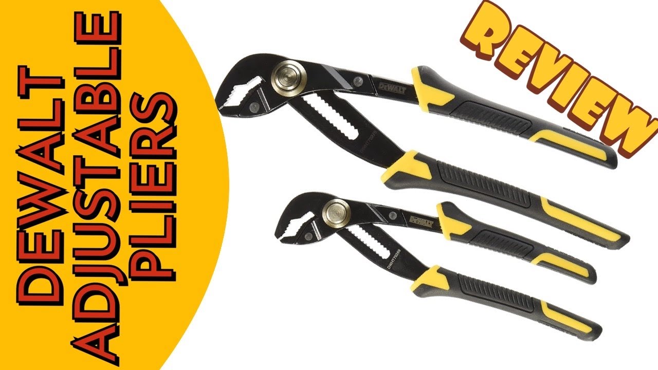 DEWALT ADJUSTABLE PLIERS (REVIEW  DWHT70486)- Nice For The Price