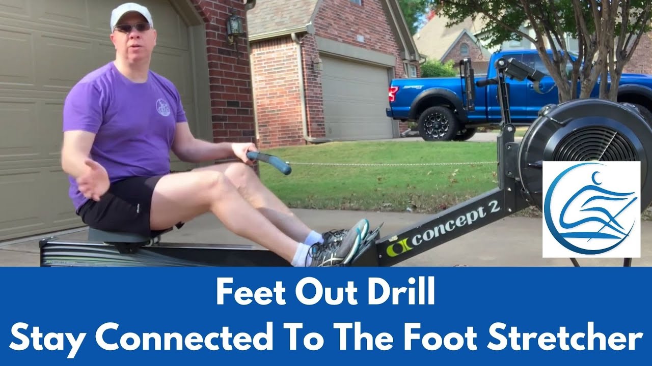 Online Rowing Coach - Feet Out Drill - Improve Your Connection To The Boat/Rowing Machine