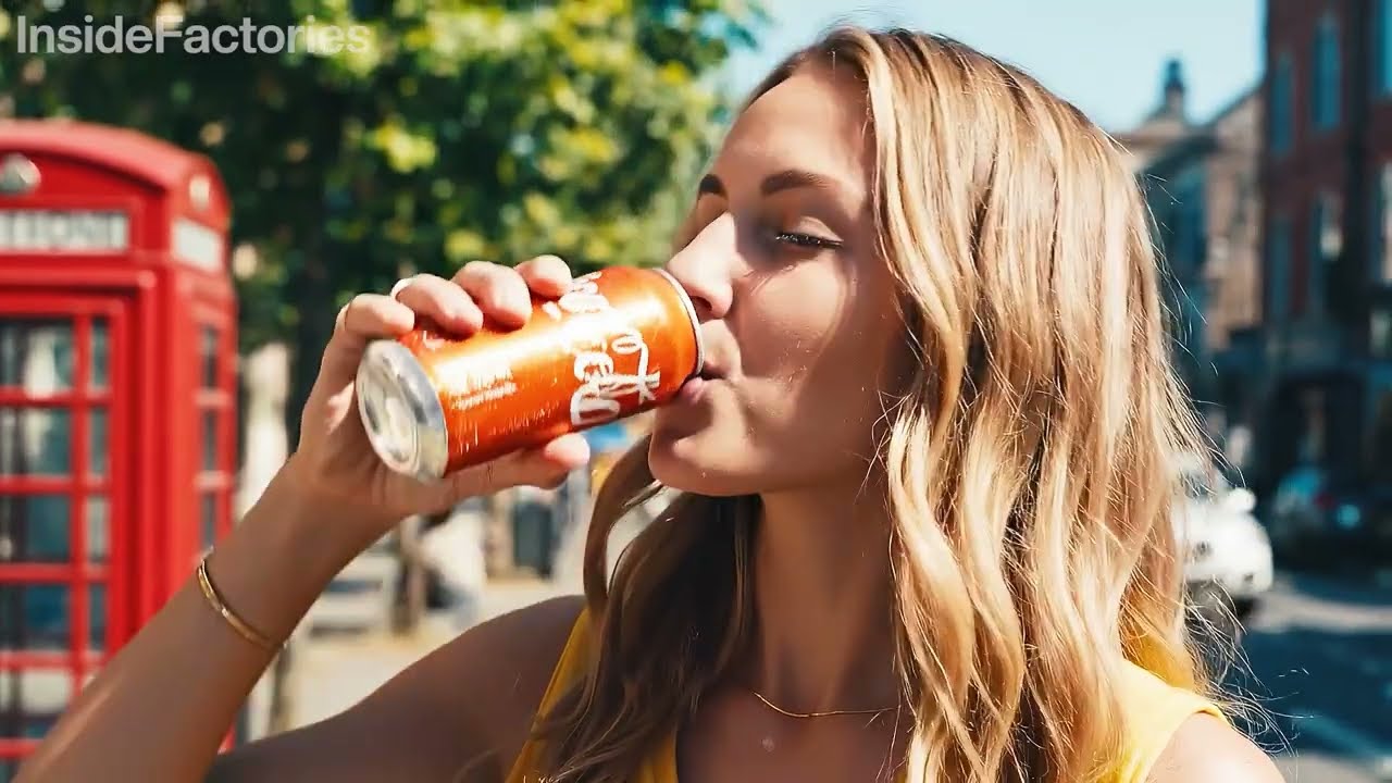 Inside the Coca Cola Aluminum Can Factory Production Line
