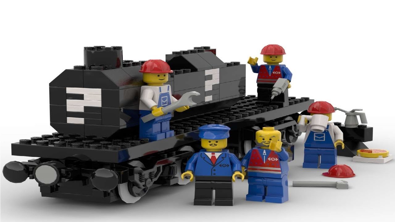 LEGO Unfinished Train Projects