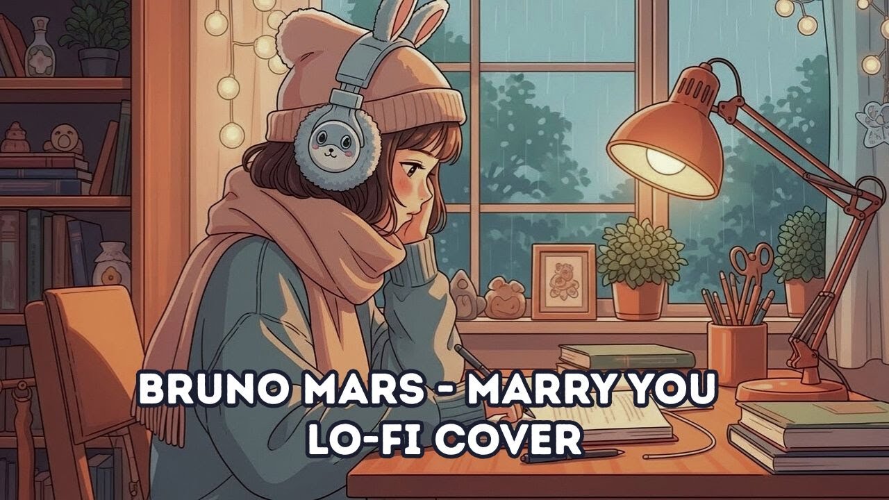 Marry You – Bruno Mars Lo-fi Cover | Cozy Bedroom Chill