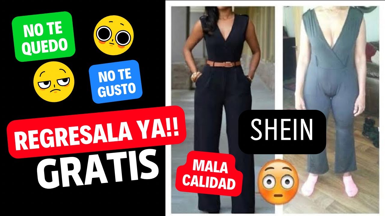 DEVOLUCI&Oacute;N SEGURA SHEIN / NO TE QUEDO O NO TE GUSTO LA PRENDA / TUTORIAL PASO A PASO