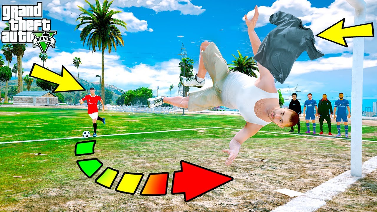 RONALDO VE BENZEMA HALI SAHA MAÇI YAPIYOR!(KAVGA ÇIKTI!) - GTA 5