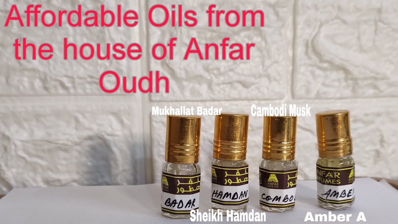 Affordable Oils from Oudh al Anfar 