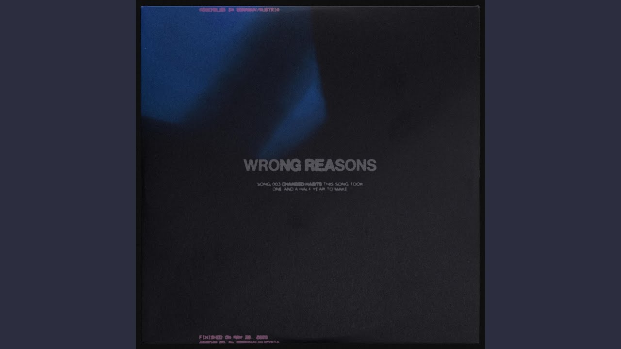 Wrong Reasons