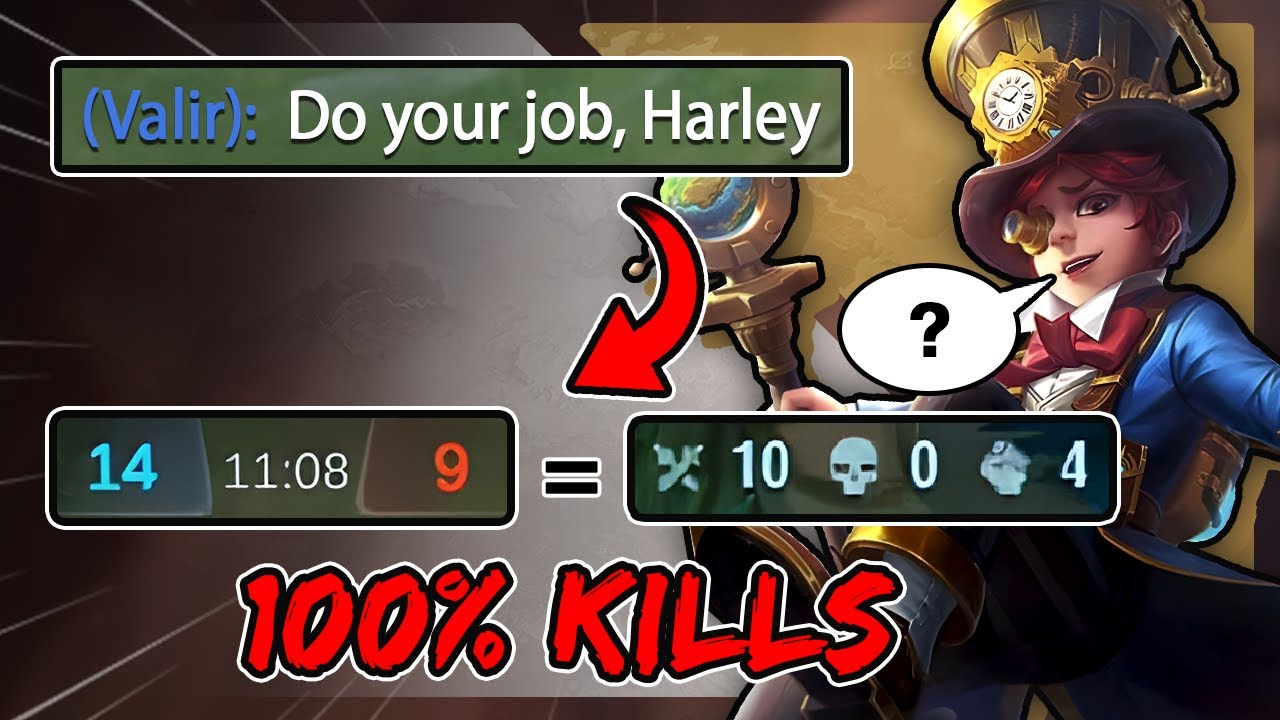 When they tell you to do your job, But you had 100% Kill Participation