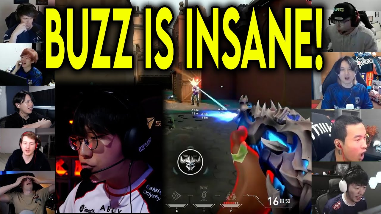 Valorant Streamers Reacts To T1 BuZz Insane 4k Against DRX In VCT
