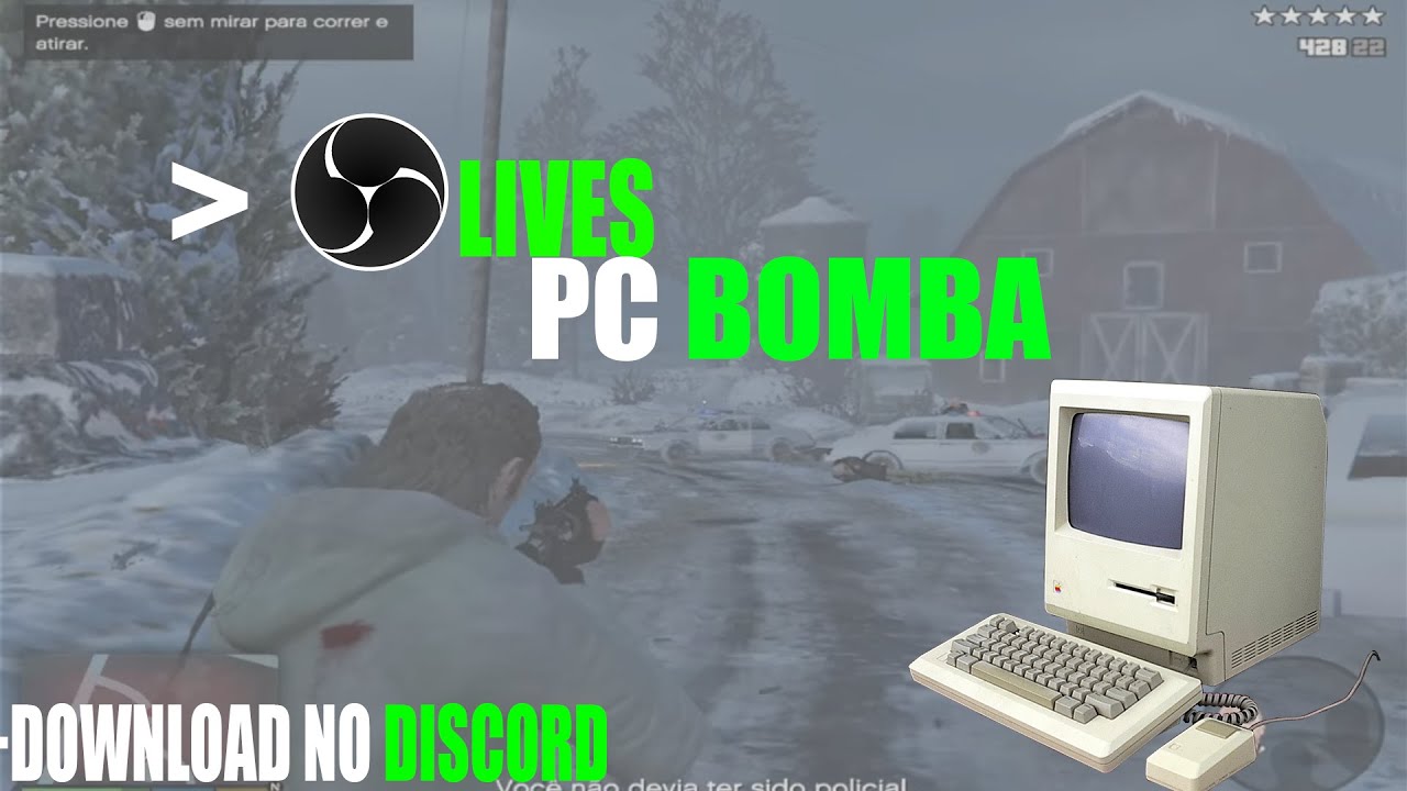 COMO FAZER LIVES EM PC MUITO FRACO OBS STUDIO + DOWNLOAD OBS PORTABLE