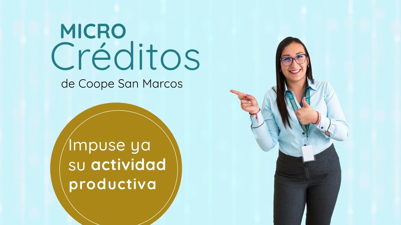Microcr&eacute;ditos de Coope San Marcos spot 2024