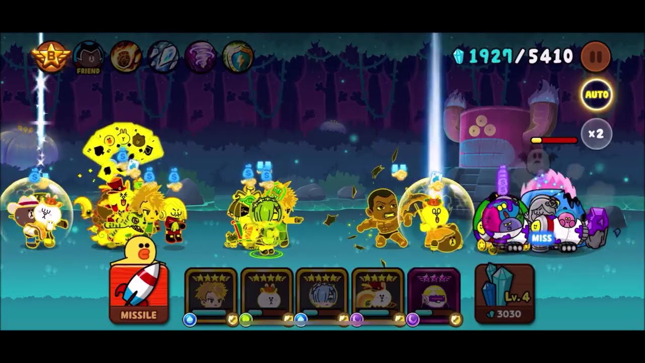 Line Rangers - Hard Stage 211-216 Mystic Planet