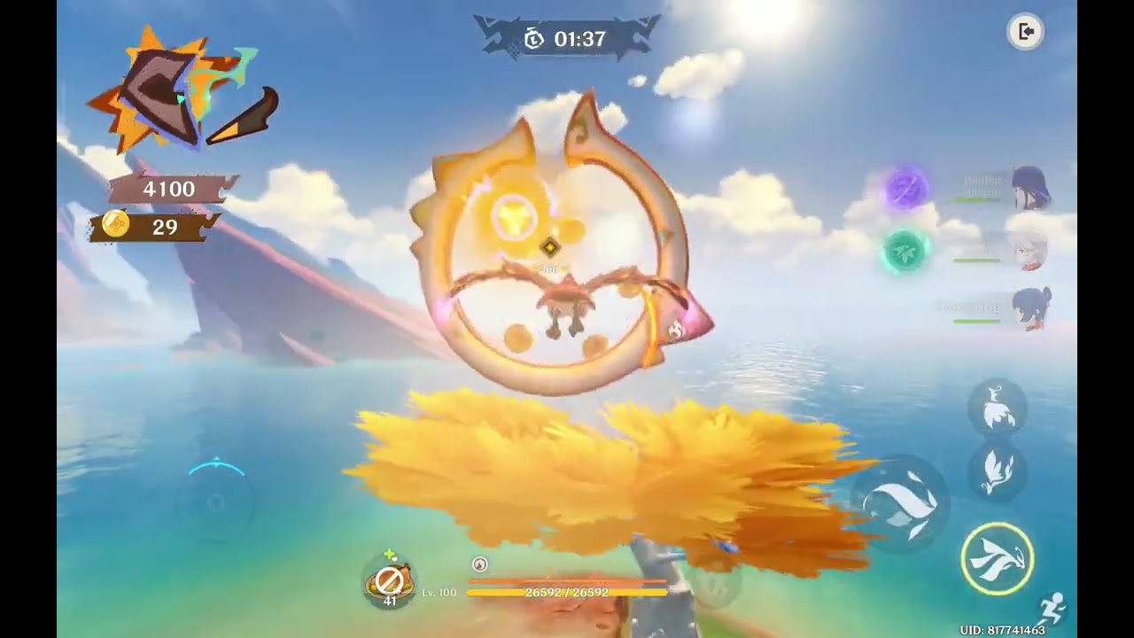 [Genshin Impact Warrior's Challenge] Manyoya - Touch It Again - Flower-Feather Clan