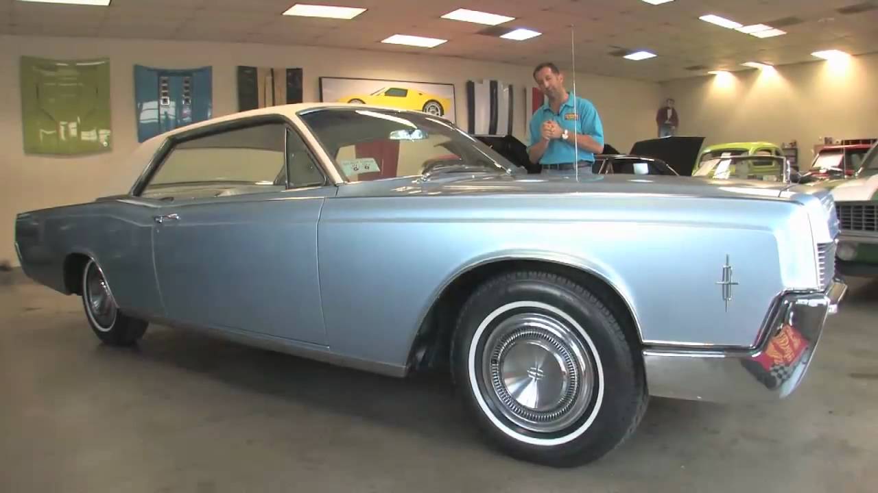1966 Lincoln Continental Coupe for sale with test drive, driving sounds, and walk through video