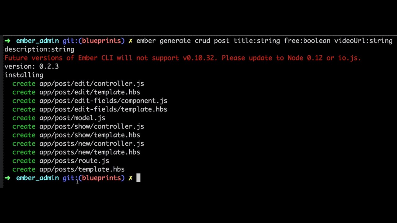 36 blueprint basics pt 1- Generating Files