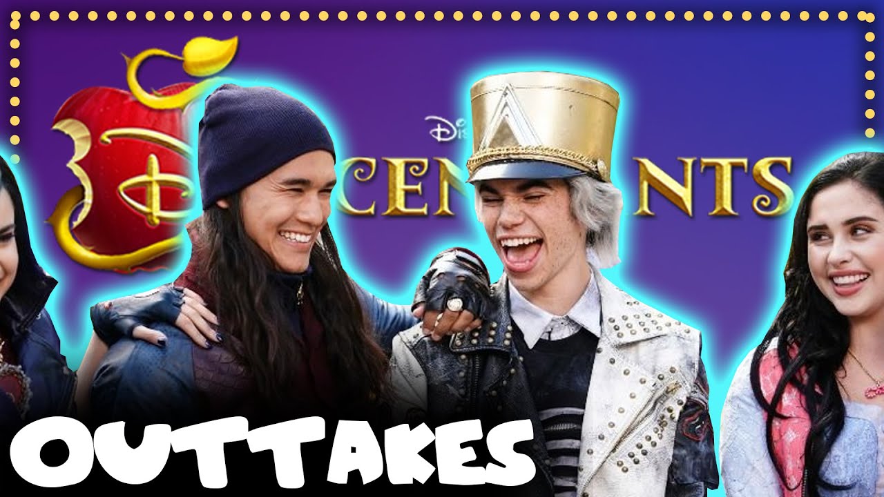BTS: Descendants Out-Takes | Cameron Boyce Apple Toss
