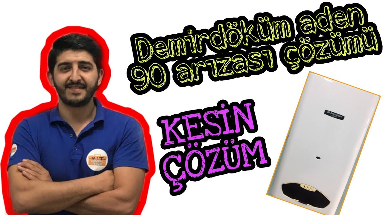 DEMİRDÖKÜM ADEN 90 ARIZASI KOMBİ ÇAKMAK ÇAKIYOR AMA YANMIYOR!