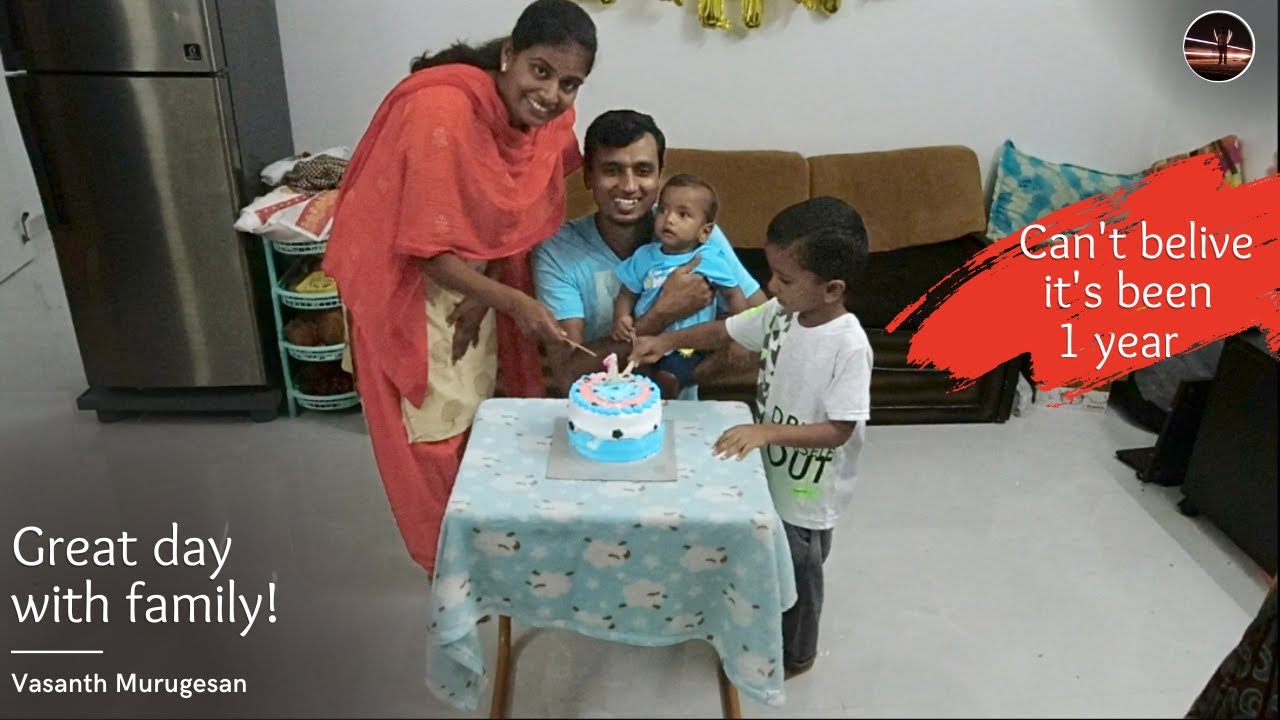 It's Inimolizan's 1st Birthday!! | Vasanth Murugesan | Tamil Vlogs