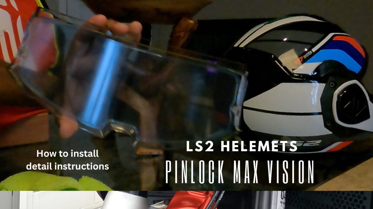 Max Vision Pinlock: The Ultimate Installation Guide - stop your helmet fogging up with this