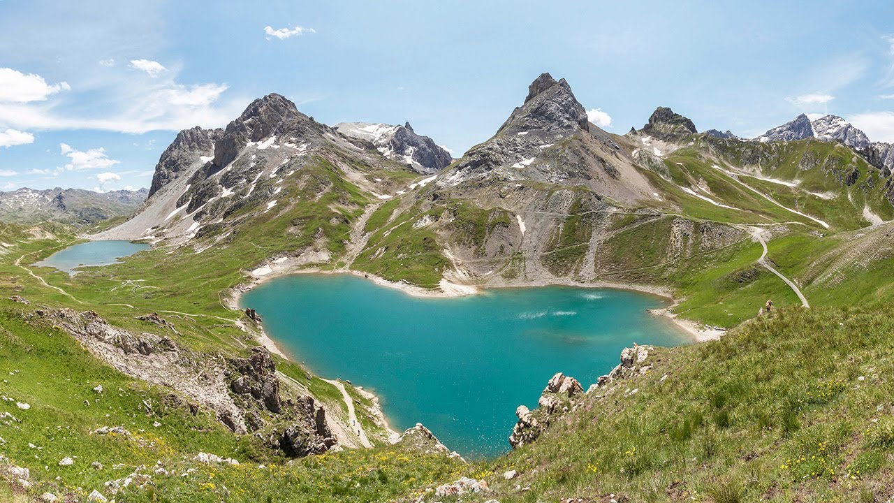 Les 4 lacs dans le massif des Cerces (Maurienne)