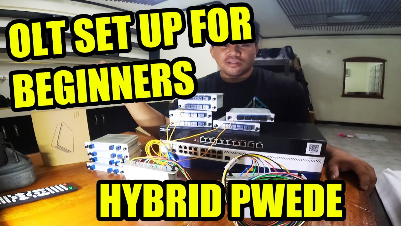 OLT SET UP FOR BEGINNERS GUIDE | FTTH Deployment | Tutorials