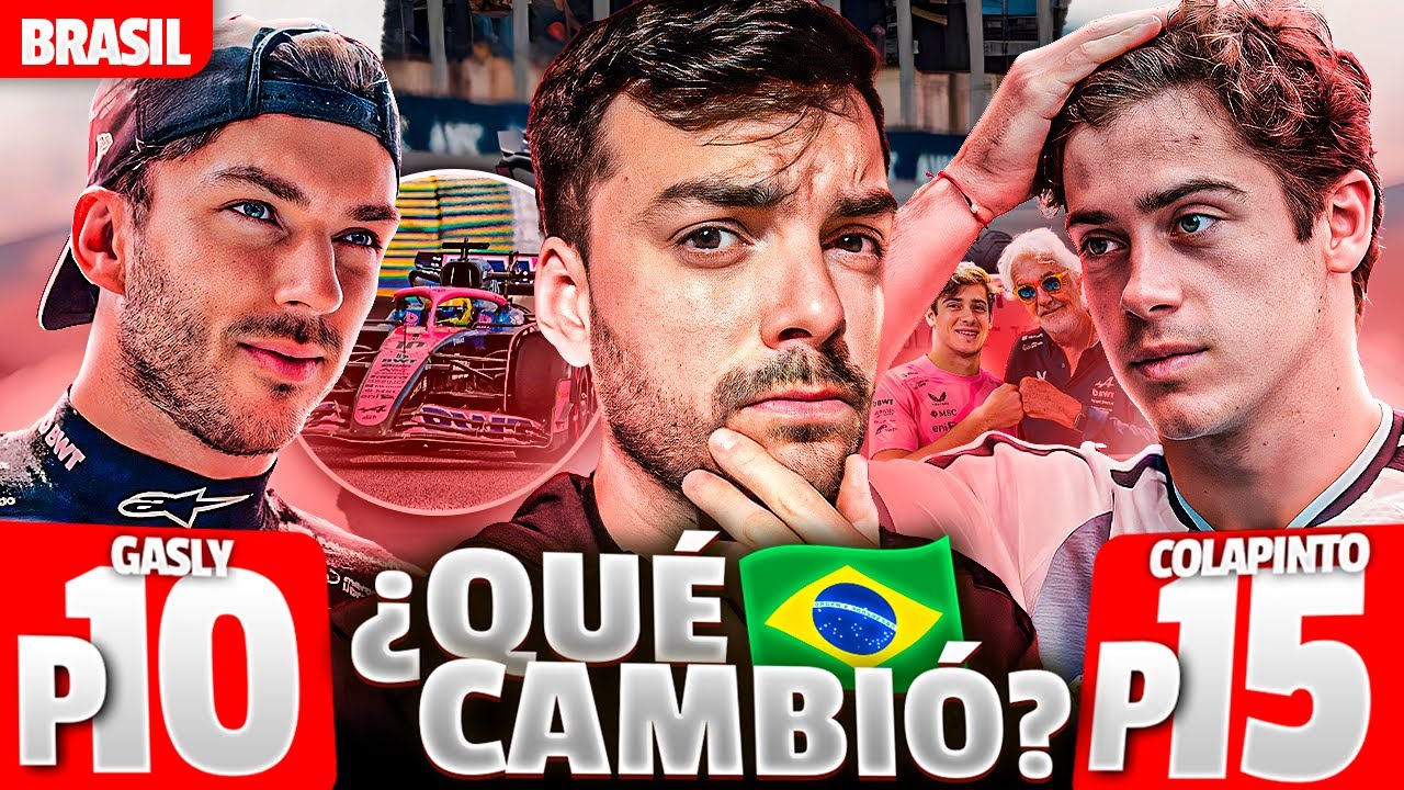 ¿CÓMO HIZO GASLY? Análisis GP BRASIL de FRANCO COLAPINTO | F1 2025