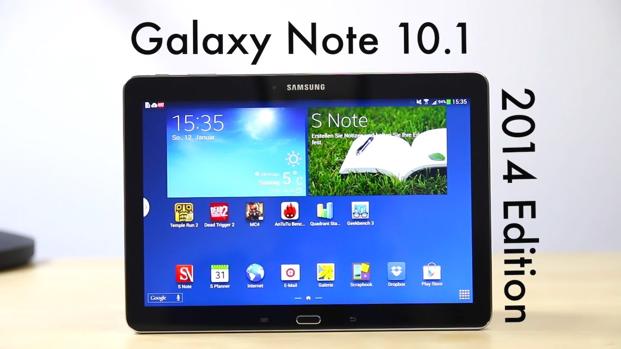 Review: Samsung Galaxy Note 10.1 2014 Edition (Deutsch) | SwagTab
