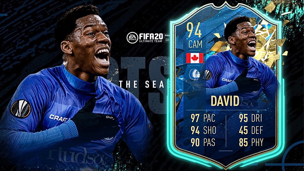 FIFA 20: JONATHAN DAVID 94 TOTSSF PLAYER REVIEW I FIFA 20 ULTIMATE TEAM