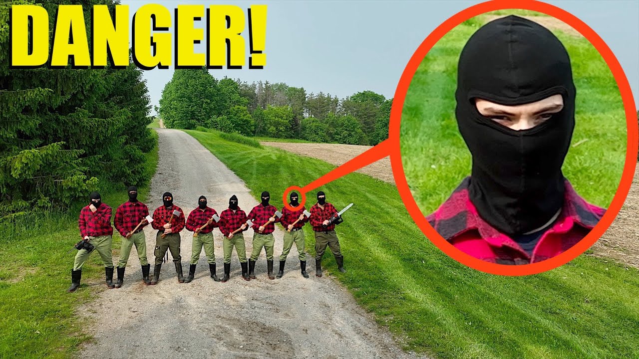 If you ever see them holding axe's on the road, drive away as FAST as you can!! (Danger)