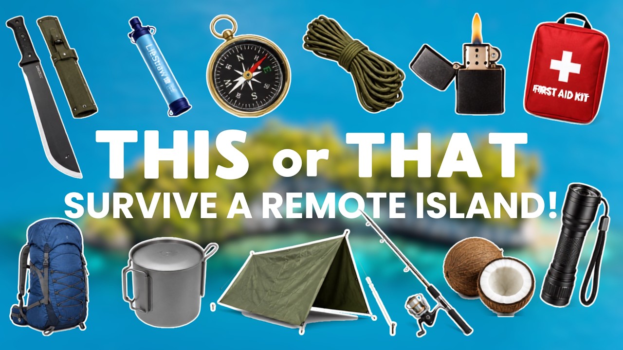 This or That? Survive a Remote Island! 🏝️ | 50 Survival Choices