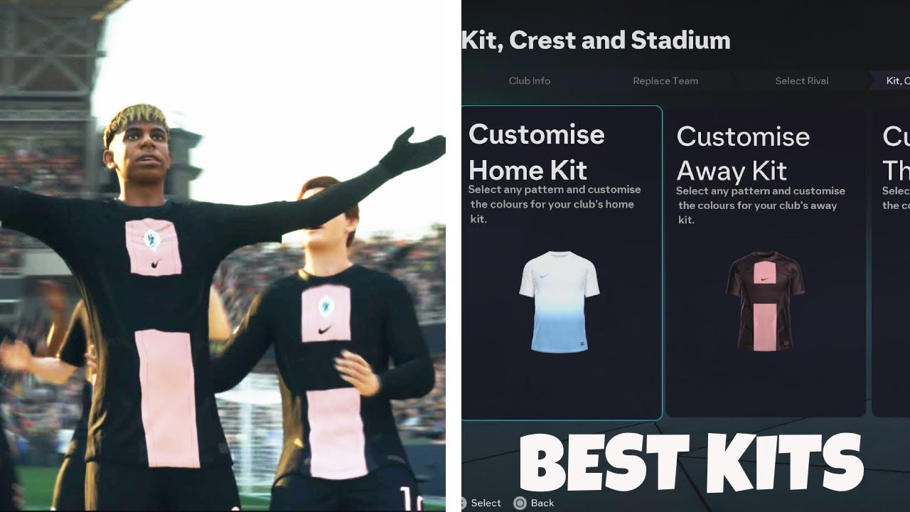 Best Kits Designs For Pro Clubs and Create a Club|FC26