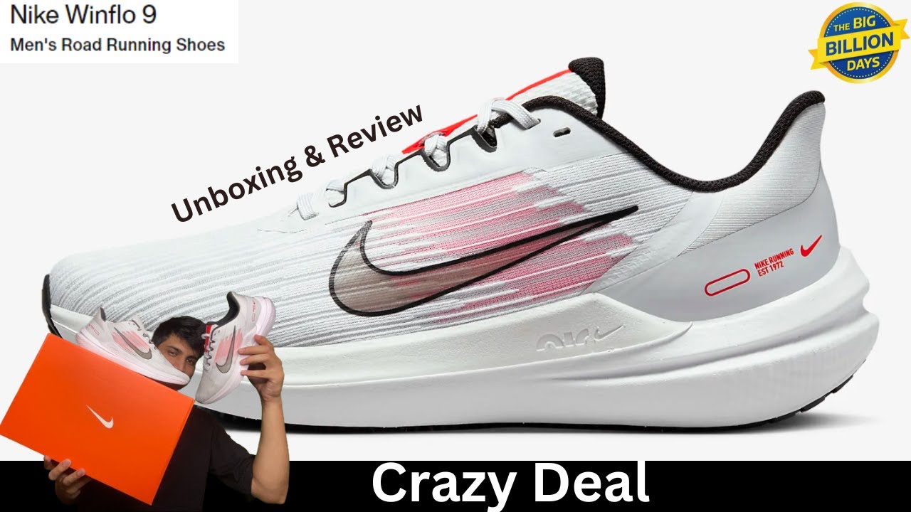 Nike Air Winflo 9 Unboxing and Review | Nike Shoes Review